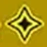 Mega Hyper Rare symbol, from Mega Evolution #187